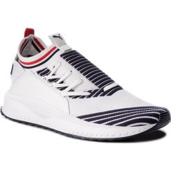 Sneakersy PUMA - Tsugi Jun Sport Stripes 367519 01 Pwhite/Peacoat/Rred. Białe sneakersy męskie Puma, bez zapięcia. W wyprzedaży za 329,00 zł.