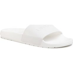 Klapki UNDER ARMOUR - Ua Core Remix 3021282-100 Wht. Białe klapki męskie Under Armour, ze skóry ekologicznej, bez zapięcia. Za 189,00 zł.