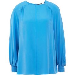 Sportmax Code MONETA Bluzka azurblau. Niebieskie bluzki asymetryczne Sportmax Code, z acetatu. Za 829,00 zł.
