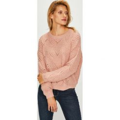 Swetry klasyczne damskie: Only - Sweter Havana