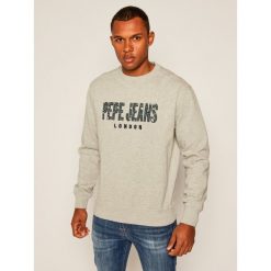 Bluza Pepe Jeans Igor PM581830. Szare bluzy męskie Pepe Jeans, xxl, bez wzorów, z jeansu, bez kołnierzyka, bez rękawów, bez kaptura. Za 299,00 zł.