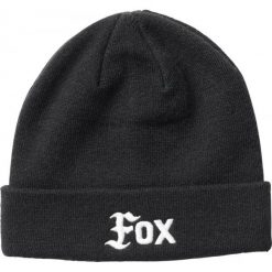 FOX Czapka Damska Flat Track Uni Czarny. Czarne czapki zimowe damskie FOX. Za 117,00 zł.