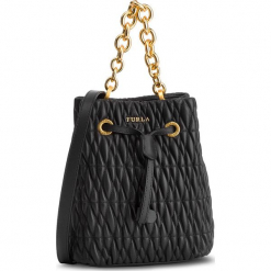 Torebka FURLA - Cometa 994274 B BUI6 2Q0 Onyx. Czarne torebki klasyczne damskie marki Furla, bez wzorów, ze skóry, bez dodatków. Za 1355,00 zł.