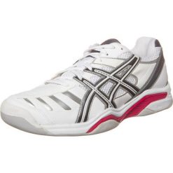 ASICS GELCHALLENGER 9 INDOOR Obuwie do tenisa Indoor white/charcoal/red. Czarne buty do tenisa mÄ™skie marki Asics. Za 399,00 zł.