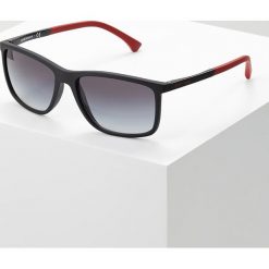 Emporio Armani Okulary przeciwsłoneczne black rubber. Czarne okulary przeciwsłoneczne męskie Emporio Armani. Za 609,00 zł.