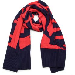Szal DIESEL - K-Gubo Scarf 00SJ48-0NABQ-8AT Peacoat Blue. Czerwone szaliki damskie Diesel, z materiału. Za 249,00 zł.