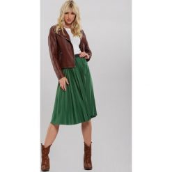 Zielona Spódnica Decor. Zielone spódniczki damskie Renee, uniwersalny, bez wzorów, z dzianiny, midi. Za 79,99 zł.
