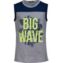TXM t-shirt bez rękawów chłopięcy 158 JASNY SZARY MELANŻOWY. Szare t-shirty chłopięce TXM, bez wzorów, bez rękawów. Za 12,99 zł.