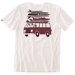 Vans Dziecięca Koszulka Z Krótkim Rękawem Yusake 6 Biała. Białe t-shirty chłopięce marki Vans, bez wzorów, z krótkim rękawem. Za 116,00 zł.
