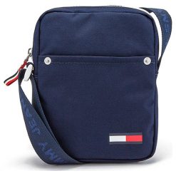TOMMY HILFIGER TJM COOL CITY MINI REPORTER > AM0AM05917-CBK. Torby podróżne TOMMY HILFIGER, w paski, z poliesteru, street. W wyprzedaży za 199,99 zł.
