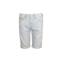 Szorty i Bermudy Calvin Klein Jeans J30J307398. Niebieskie spodenki i szorty męskie Calvin Klein Jeans, m, bez wzorów, z jeansu. Za 279,00 zł.