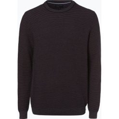 Nils Sundström - Sweter męski, niebieski. Niebieskie swetry męskie marki Nils Sundström, xl, bez wzorów, z bawełny, bez kołnierzyka, bez kaptura. Za 179,95 zł.