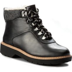 Botki damskie: Botki CLARKS - Witcombe Rock 261273174 Black Leather