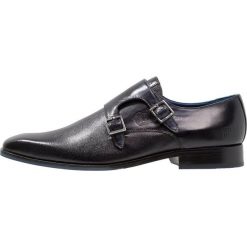 Melvin & Hamilton RICO Eleganckie buty navy. Czarne buty wizytowe męskie marki Melvin & Hamilton, ze skóry, bez zapięcia. Za 509,00 zł.