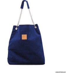 Torba worek Mili Chic MC5 - granatowa. Niebieskie torebki klasyczne damskie Pakamera. Za 189,00 zł.