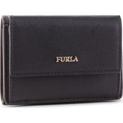 Mały Portfel Damski FURLA - Babylon 993905 P PZ12 E35 Onyx. Czarne portfele damskie marki Furla, bez wzorów, ze skóry. Za 435,00 zł.
