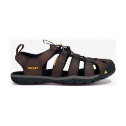 Keen Clearwater CNX Leather Sandały Brązowy. Pomarańczowe sandały męskie Keen, ze skóry, z paskami. Za 498,95 zł.