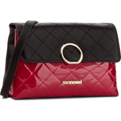 Torebka MONNARI - BAG9991-020 Black With Red. Czarne listonoszki damskie marki Monnari. W wyprzedaży za 119,00 zł.