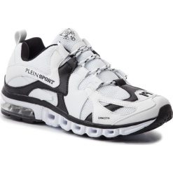 Sneakersy PLEIN SPORT - Runner Original P19S MSC2111 STE003N White/Black 0102. Białe sneakersy męskie Plein Sport, bez zapięcia. W wyprzedaży za 639,00 zł.