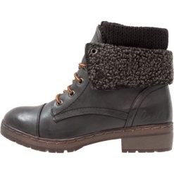 Botki damskie lity: Coolway BRING Botki sznurowane black