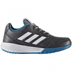 Adidas Buty Do Biegania Altarun K Grey Five/Ftwr White/Utility Black 32. Białe buciki niemowlęce chłopięce Adidas, na sznurówki. W wyprzedaży za 115,00 zł.