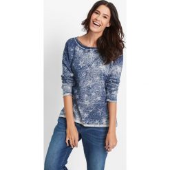 Swetry klasyczne damskie: Sweter „used look” bonprix czarny bez „used”