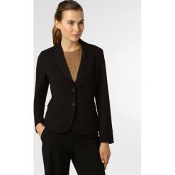 Comma casual identity - Blezer damski, beżowy. Brązowe bolerka i narzutki damskie comma casual identity, bez wzorów, z dżerseju, bez rękawów. Za 449,95 zł.