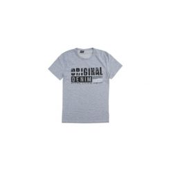 T-shirt męski. Szare t-shirty męskie marki TXM, m, bez wzorów, bez kołnierzyka. Za 19,99 zł.