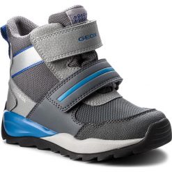 Śniegowce GEOX - J Orizont B. ABX A J840BA 011BC C0069 S Grey/Royal. Szare śniegowce chłopięce Geox, bez zapięcia. W wyprzedaży za 269,00 zł.