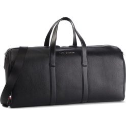 Torba TOMMY HILFIGER - Th Downtown Weekender AM0AM04450 002. Czarne torby męskie skórzane TOMMY HILFIGER, bez wzorów, ze skóry ekologicznej. Za 849,00 zł.