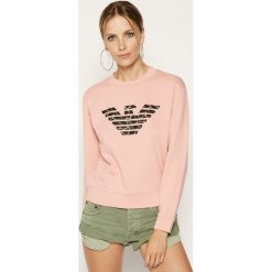 Bluza Emporio Armani 6G2M7P 2J49Z 0312. Różowe bluzy damskie Emporio Armani, m, bez wzorów, z bawełny, bez rękawów, bez kaptura. W wyprzedaży za 349,00 zł.