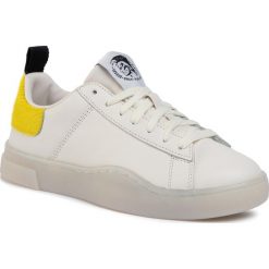 Sneakersy DIESEL - S-Clever Low Lace Y02042 P2596 H7496 Star White/Fressia Y. Białe półbuty damskie Diesel, ze skóry. W wyprzedaży za 419,00 zł.