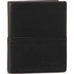Duży Portfel Męski VALENTINI - 154-213-1 Black/F.Red. Czarne portfele męskie Valentini, bez wzorów, ze skóry. W wyprzedaży za 139,00 zł.