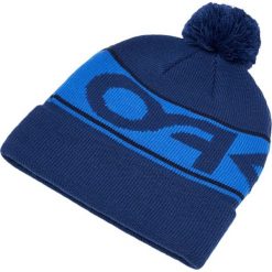 OAKLEY Męska czapka Factory Cuff Beanie Dark Blue. Niebieskie czapki męskie Oakley, bez wzorów. Za 86,00 zł.