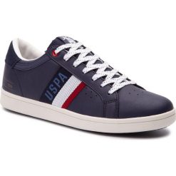 Sneakersy U.S. POLO ASSN. - Icon JARED4052S9/L1 Dkbl. Niebieskie sneakersy męskie U.S. Polo Assn., na co dzień, bez wzorów, z zamszu, eleganckie, bez zapięcia. W wyprzedaży za 239,00 zł.
