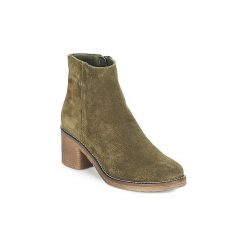 Botki Bensimon BOTTINES CREPE. Zielone botki damskie Bensimon. Za 656,10 zł.