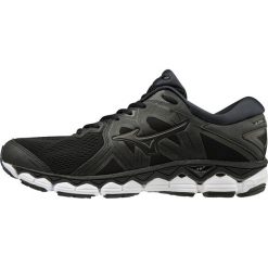 Buty Mizuno Wave Sky 2 M Grafitowo-Czarne. Szare buty sportowe męskie Mizuno, bez zapięcia, do biegania, mizuno wave. Za 499,99 zł.