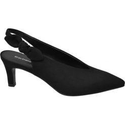 Czółenka damskie Graceland czarne. Czarne buty ślubne damskie marki Graceland, ze skóry, na obcasie. Za 79,90 zł.