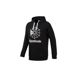Bluzy Reebok Classic Bluza z kapturem Classics Big Logo. Czarne bluzy męskie marki Reebok Classic, s, bez wzorów, z kapturem, bez rękawów, z kapturem. Za 249,00 zł.