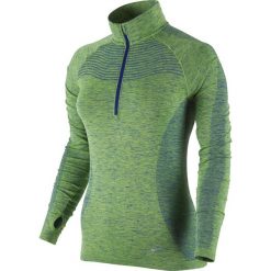 Bluzy damskie: bluza do biegania damska NIKE DRI-FIT KNIT 1/2 ZIP / 719469-455 – bluza do biegania damska NIKE DRI-FIT KNIT 1/2 ZIP