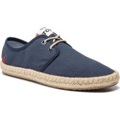 Espadryle PEPE JEANS - Tourist Fabric PMS10254 Navy 595. Niebieskie espadryle męskie Pepe Jeans, bez wzorów, z jeansu. W wyprzedaży za 179,00 zł.