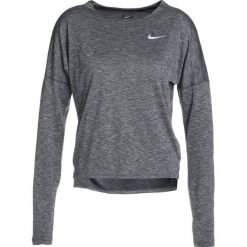 Nike Performance DRY MEDALIST LONGSLEEVE Koszulka sportowa black/gunsmoke/reflective silver. Czarne t-shirty damskie marki Nike Performance, xs, z materiału, z długim rękawem. Za 299,00 zł.