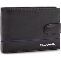 Portfele męskie: Duży Portfel Męski PIERRE CARDIN – Sahara Tilak15 324A Nero/Blue