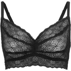 Biustonosze bardotka: Cosabella TREATS INFINITY Biustonosz bustier black