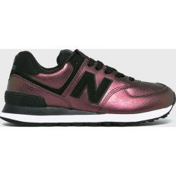 New Balance - Buty WL574KSB. Czarne buty sportowe damskie New Balance, z gumy. W wyprzedaży za 299,90 zł.