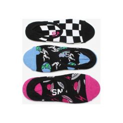 Vans Space 3-pack Skarpetki Wielokolorowy. Skarpetki damskie Vans, bez wzorów, z elastanu. Za 59,95 zł.