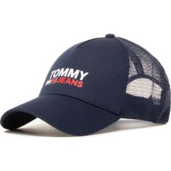 Czapka z daszkiem TOMMY JEANS - Tjm Logo Trucker Cap AM0AM07017 C87. Niebieskie czapki damskie Tommy Jeans, bez wzorów, z bawełny. Za 179,00 zł.