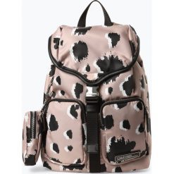Calvin Klein - Plecak damski, beżowy. Brązowe plecaki damskie Calvin Klein, z nadrukiem. Za 449,95 zł.