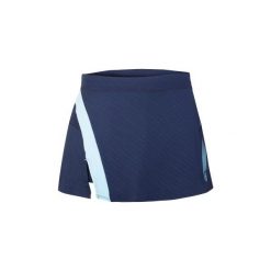 Spódniczka 560 granat-nieb. Niebieskie spódniczki damskie PERFLY, xl, z elastanu. Za 49,99 zł.