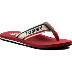 Klapki męskie: Japonki TOMMY JEANS - Mens Beach Sandal EM0EM00065 Tango Red 611
